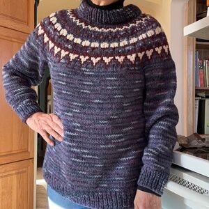 Hand Knitted Fair Isle Sweater